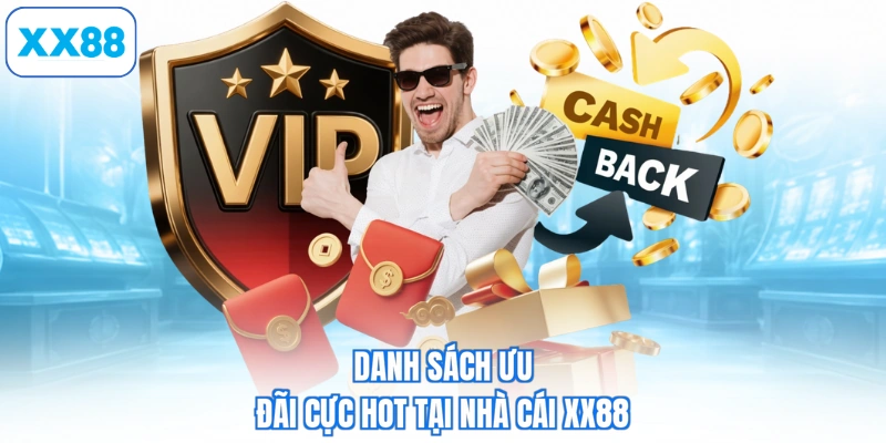 Danh sách ưu đãi cực hot tại nhà cái XX88
